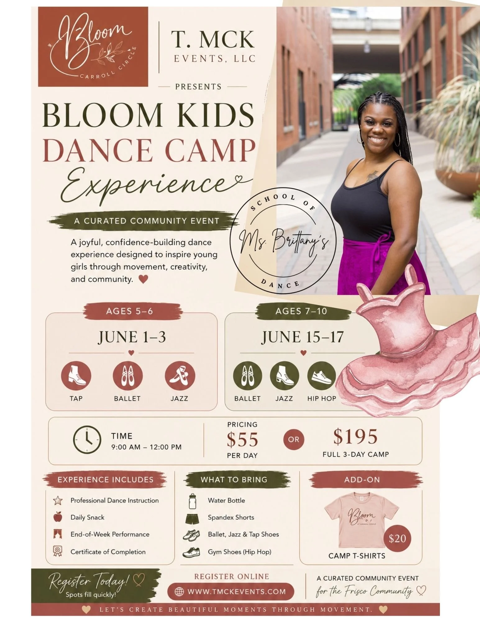Bloom Kids Dance Camp Experience