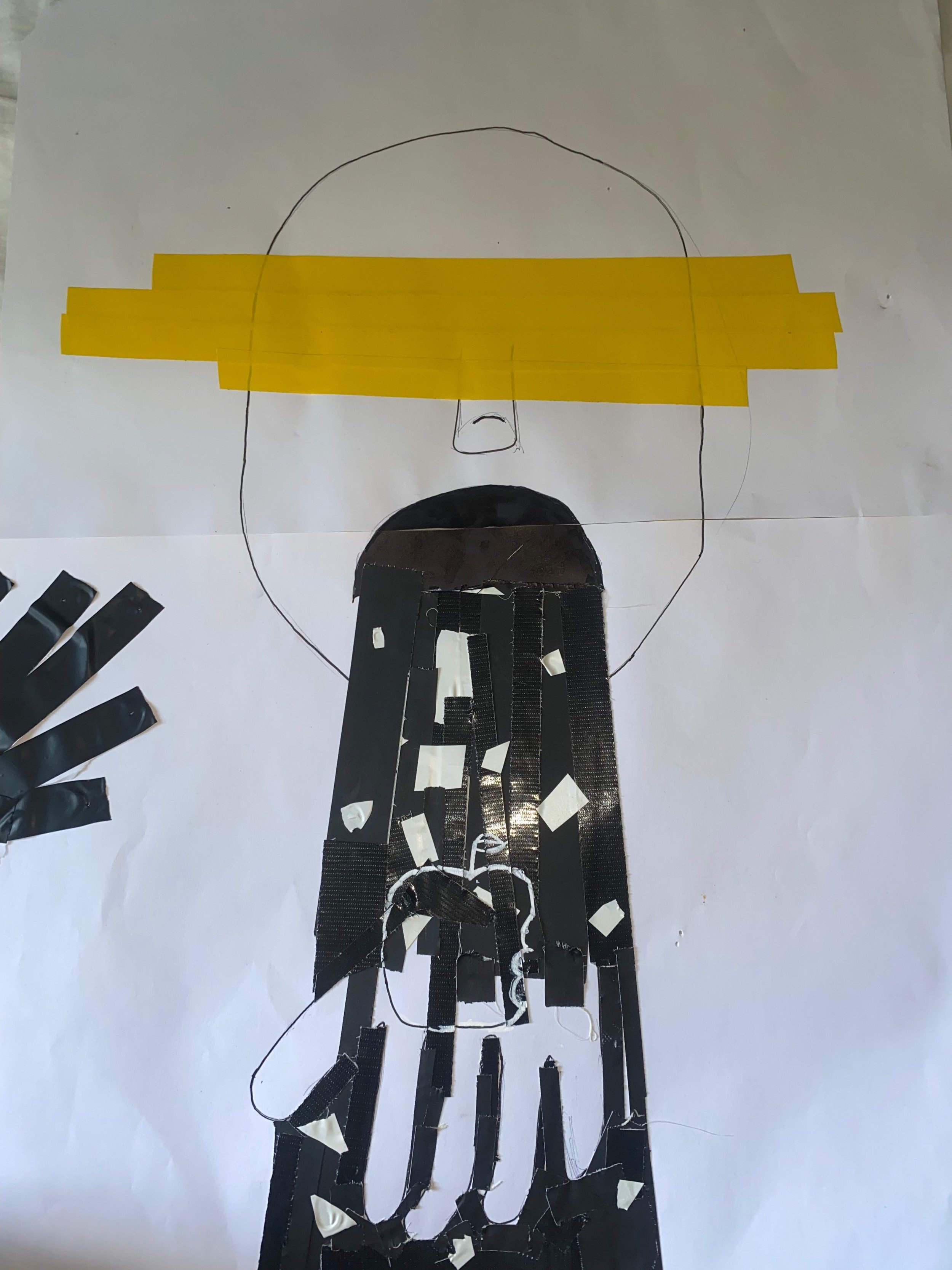 Val Vettore
Using tape I depicted the apple scene
