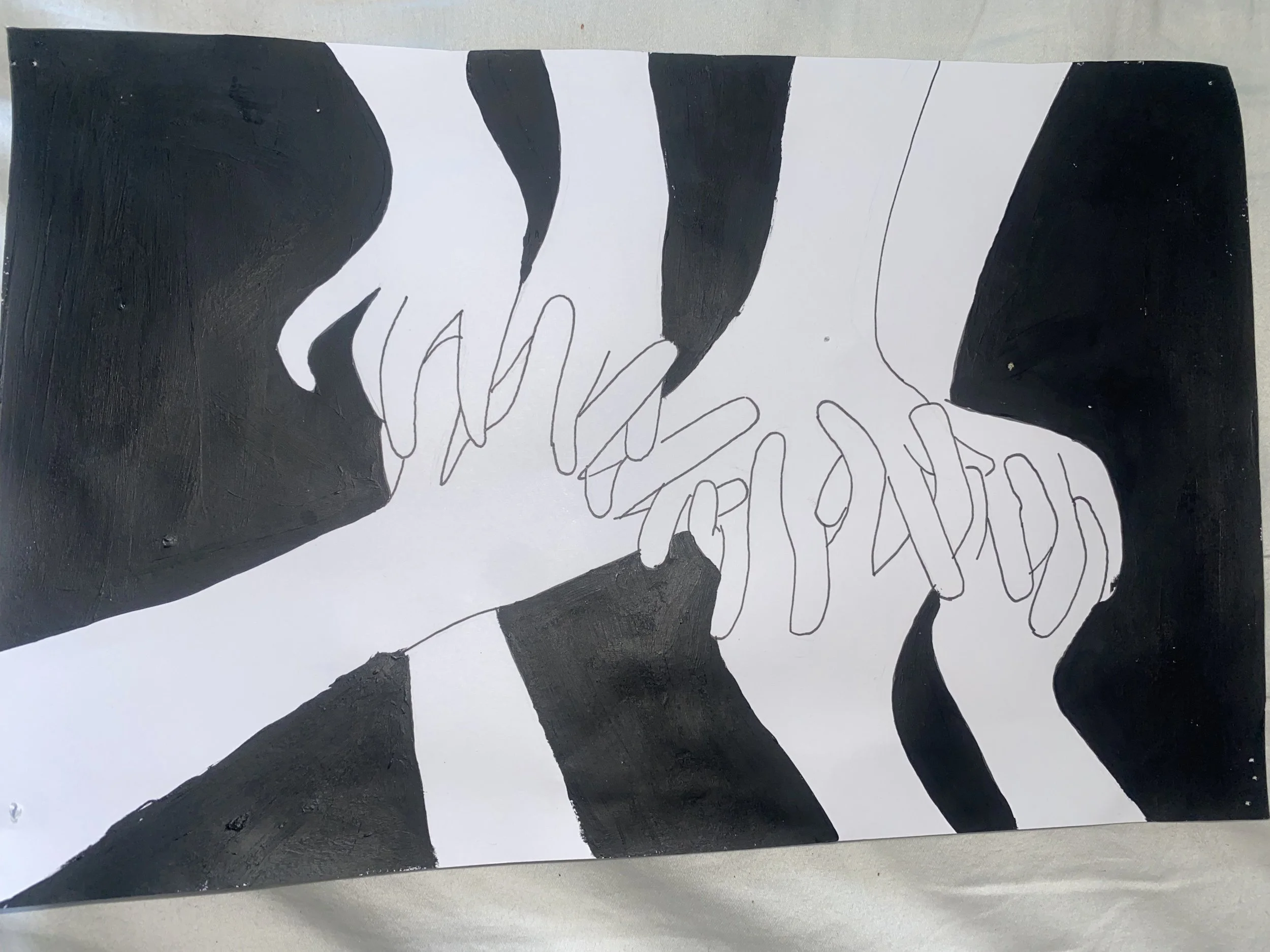 Becca Horswill
Drawing of hands