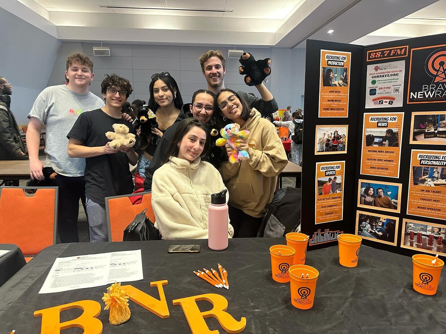 Thank you to everyone who visited us at Club Fair! If you didn&rsquo;t catch us, no worries! You can always stop by at the radio station with any questions! Stay up to date with our instagram for new announcements! 🧡🖤

#gobrave #staybrave #bravenew