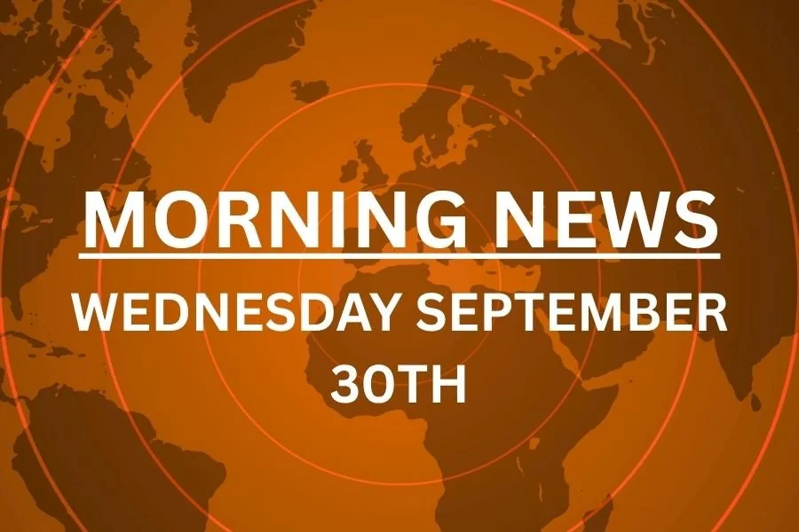 September 30 Morning News