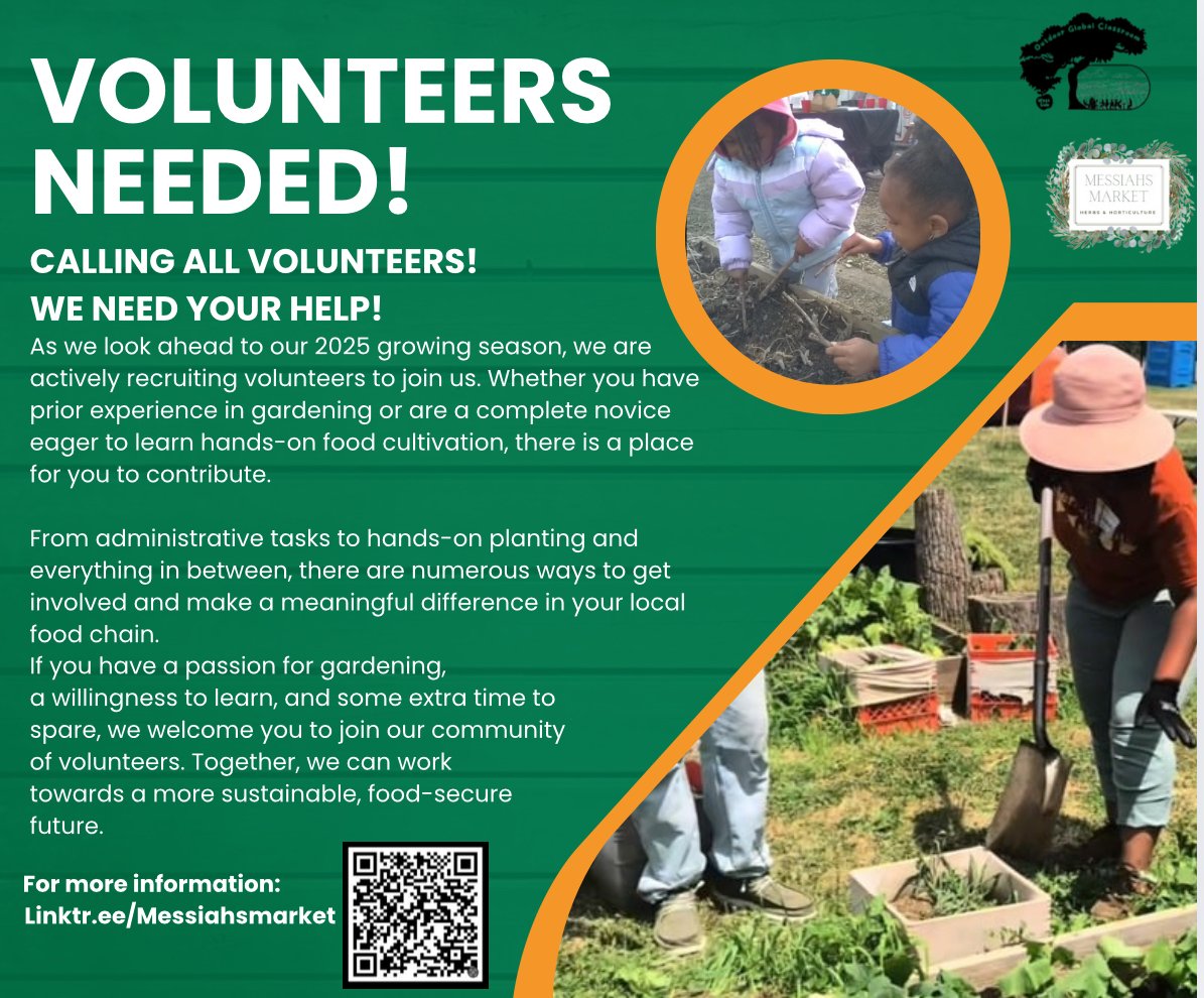 Conscious Connections Urban Farm: Green Team Volunteers