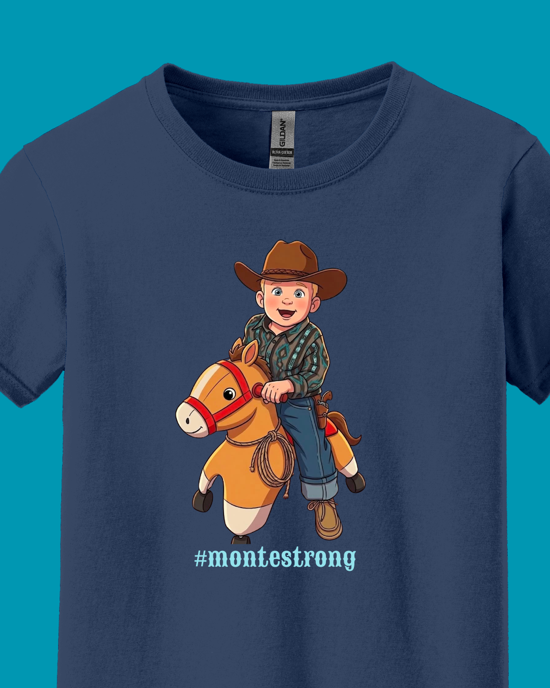 Monte Strong T-shirt (Dusk Blue)