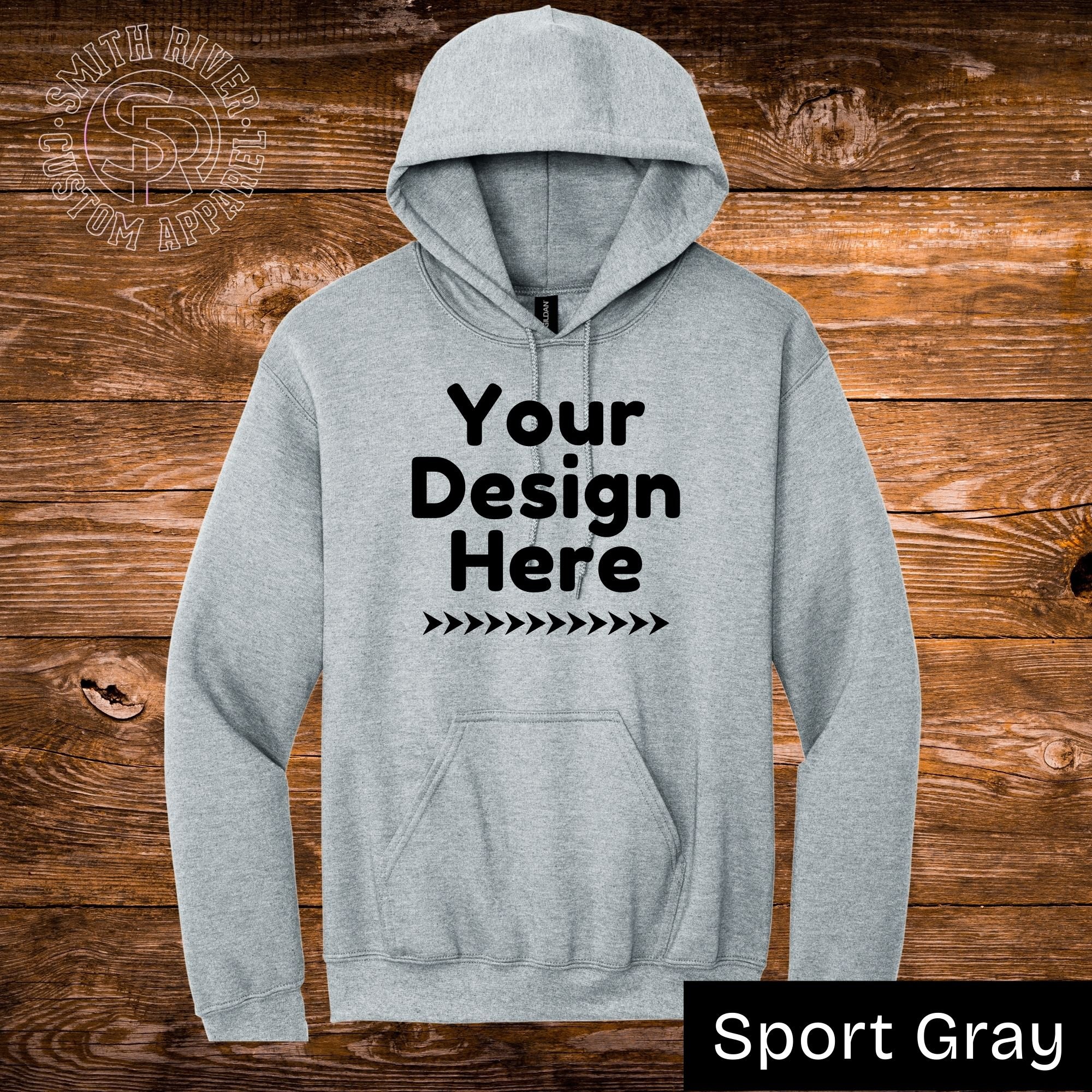 Custom Gildan Heavy Blend  Hoodies (Large Print - up to 11" x 11")