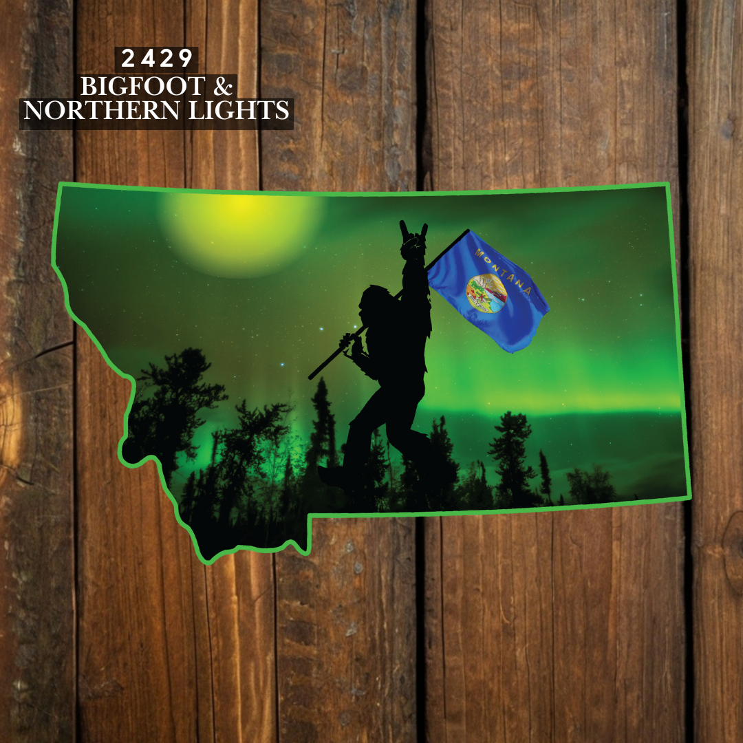 Montana Bigfoot design