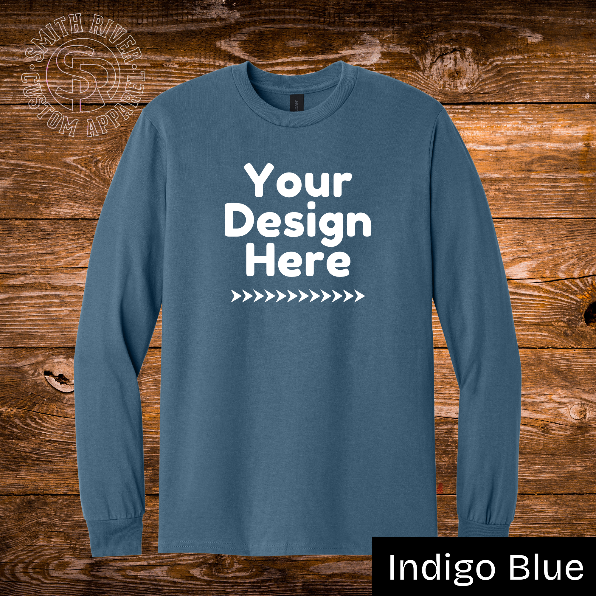 Custom Long-sleeve T-Shirts ( Large Print - up to 11" x 11")