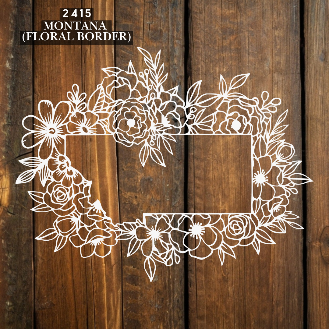 vintage floral montana design