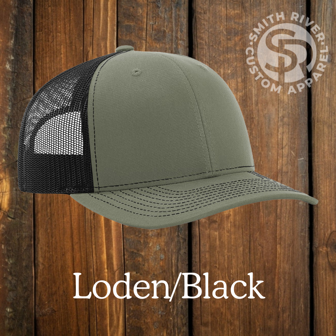 richardson 112 hat mock-up blank