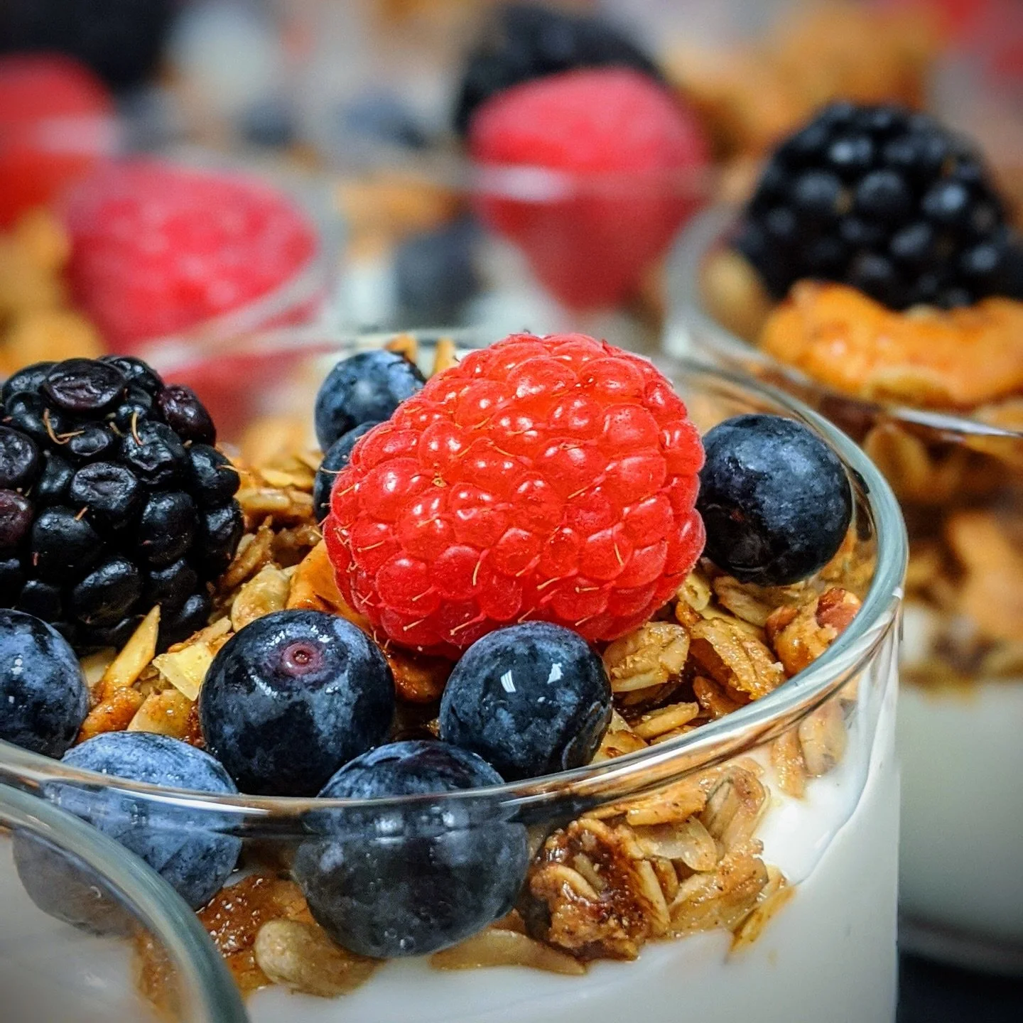 Rise and shine&mdash;fuel your day the delicious way ☀️ Our house-made granola &amp; creamy yogurt parfait is the perfect healthy morning start. Crunchy, fresh, and packed with feel-good flavor.
#BreakfastGoals #MorningFuel #HealthyStart #ParfaitLove