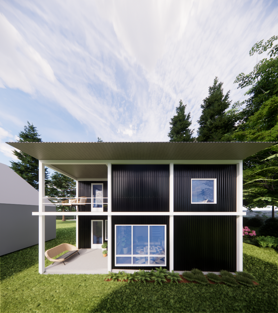 A large DADU / office house