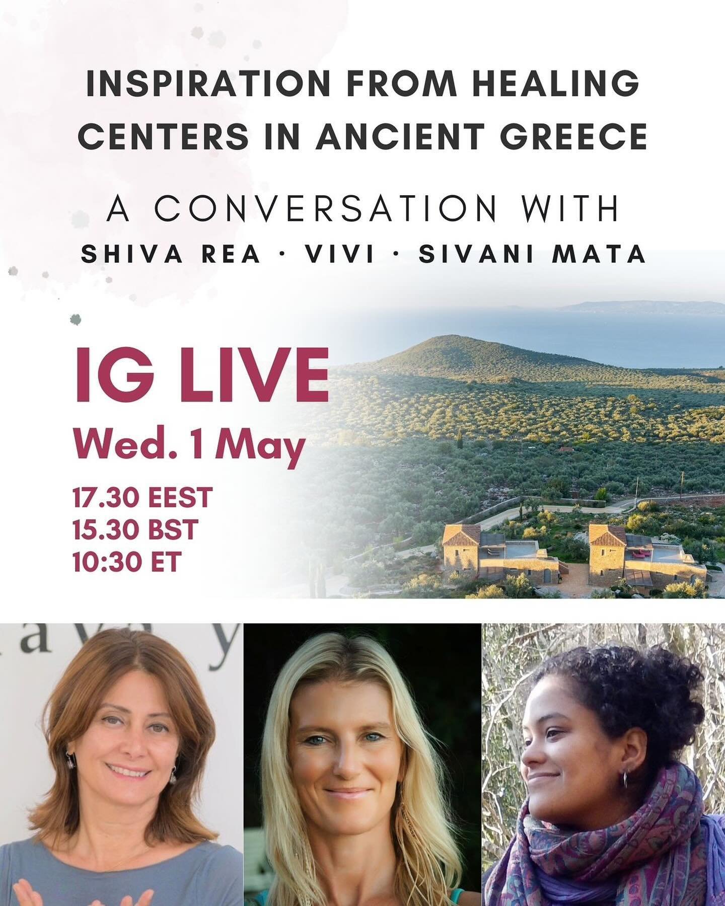 Join us tomorrow as we dive into the wisdom of the approach to health, healing and balance in the ancient healing centers or &ldquo;Aesclepions&rdquo; located in the sacred temple complexes such as Messene - our pilgrimage during our upcoming Solstic