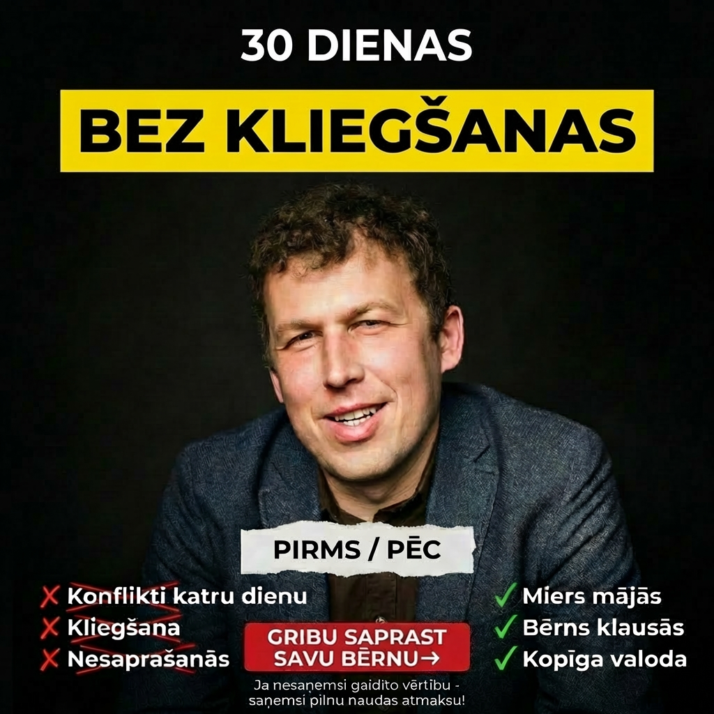 Vecāku kursi Rīgā un tiešsaistē par bērnu uzvedību, pusaudžu trauksmi un ADHD