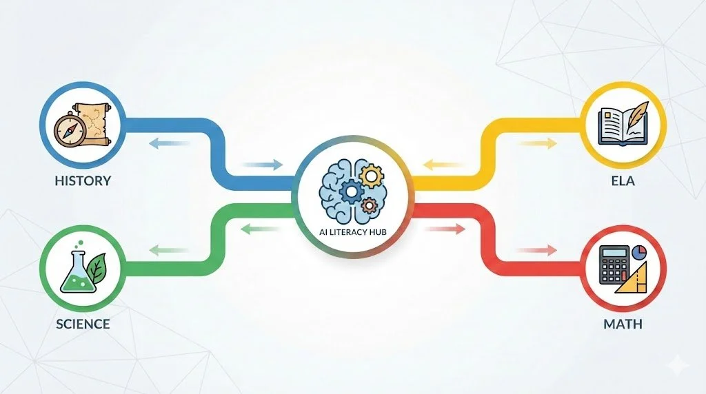 From Games to Google Docs: Practical Tools for Building K–12 Student AI Literacy