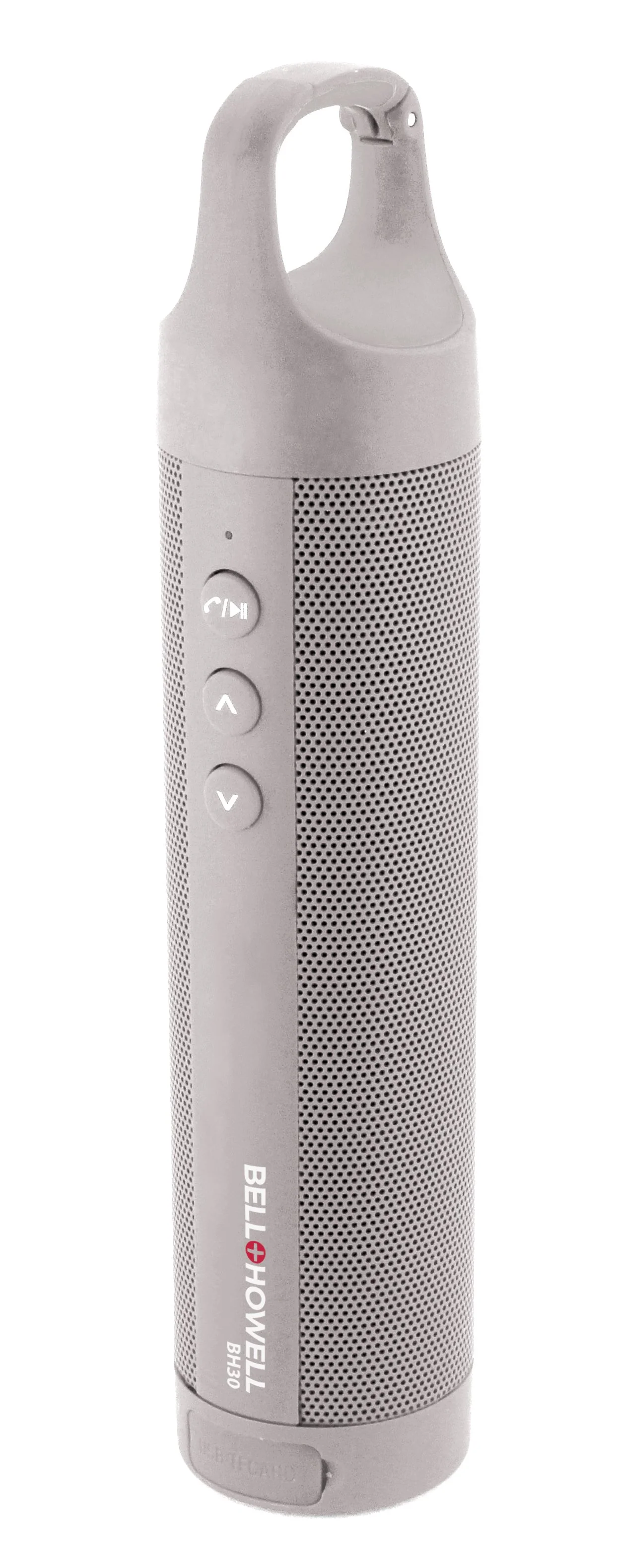 BH30 Slimline Water Resistant Clip-On Bluetooth Speaker (Silver)