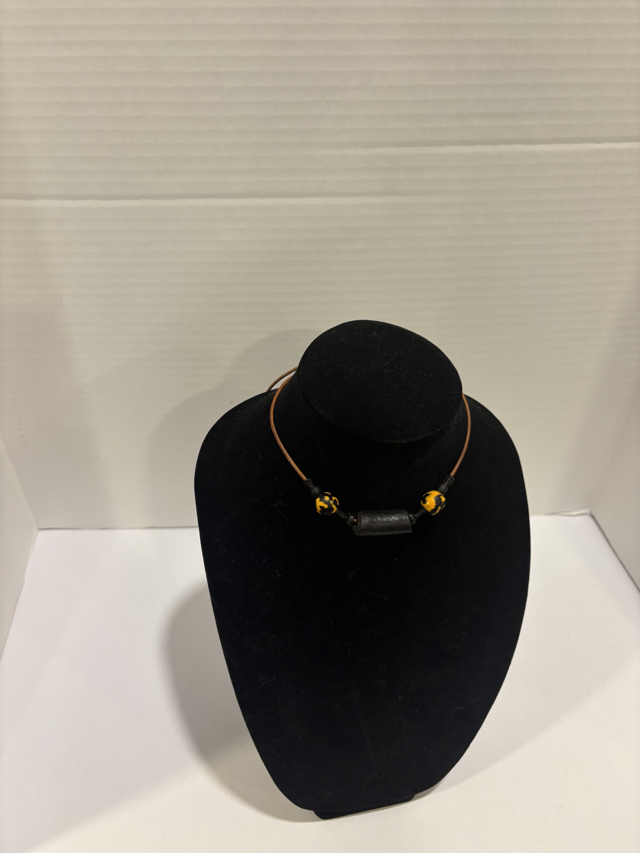 K Collection Black and Yellow and Orange2 Necklace.jpg