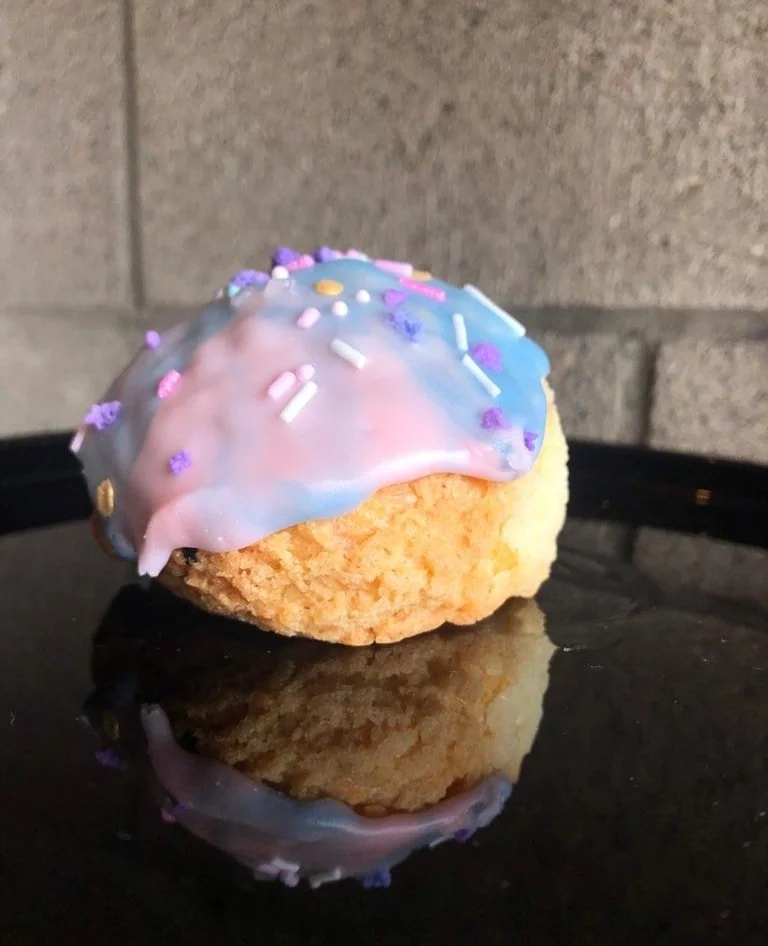 Cotton Candy Cream Puff