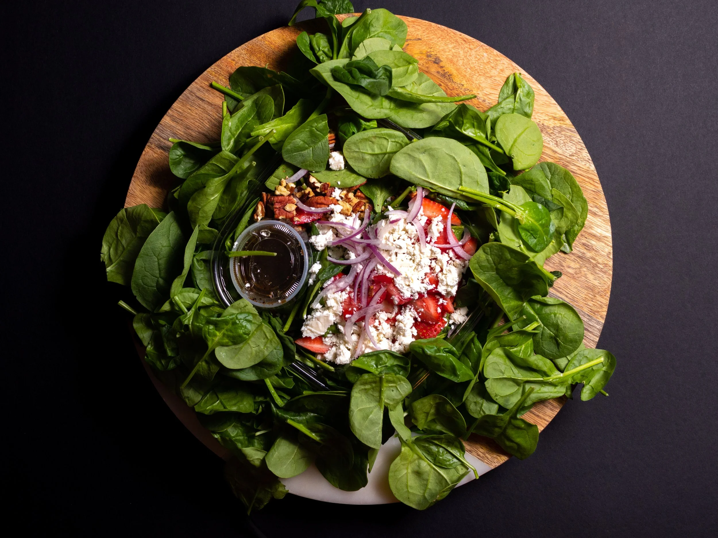 Spinach & Strawberry Salad