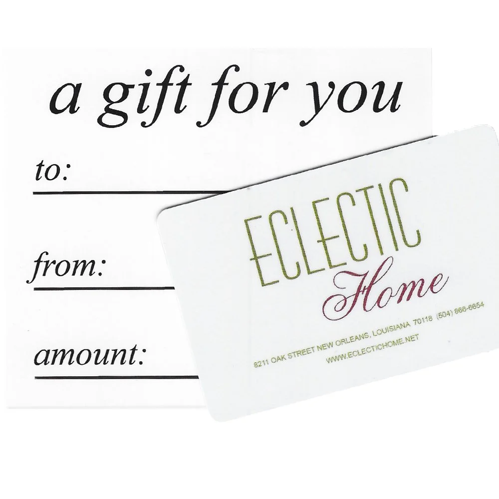 In Store Gift Card Eclectic Home
