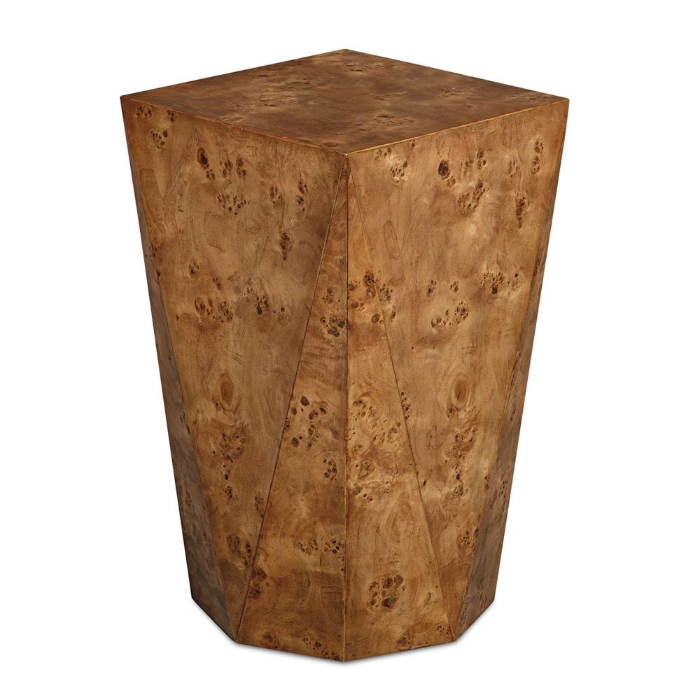 Burl Accent Table
