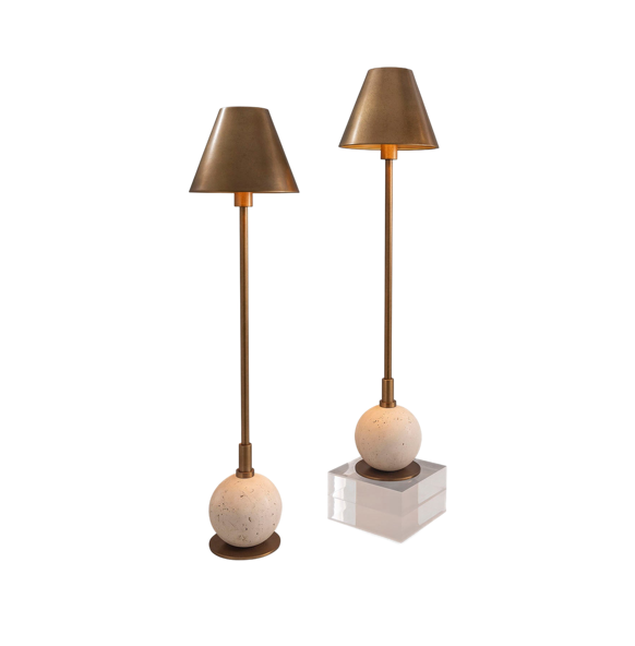 Marble Ball Lamp (Set of 2)
