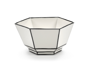 cereal bowl black white.png