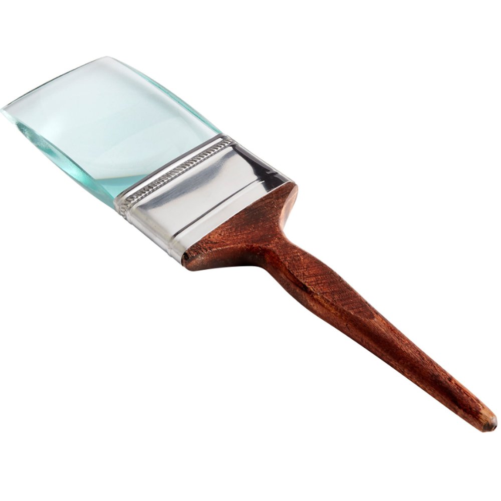 Glass Brush Sculpture