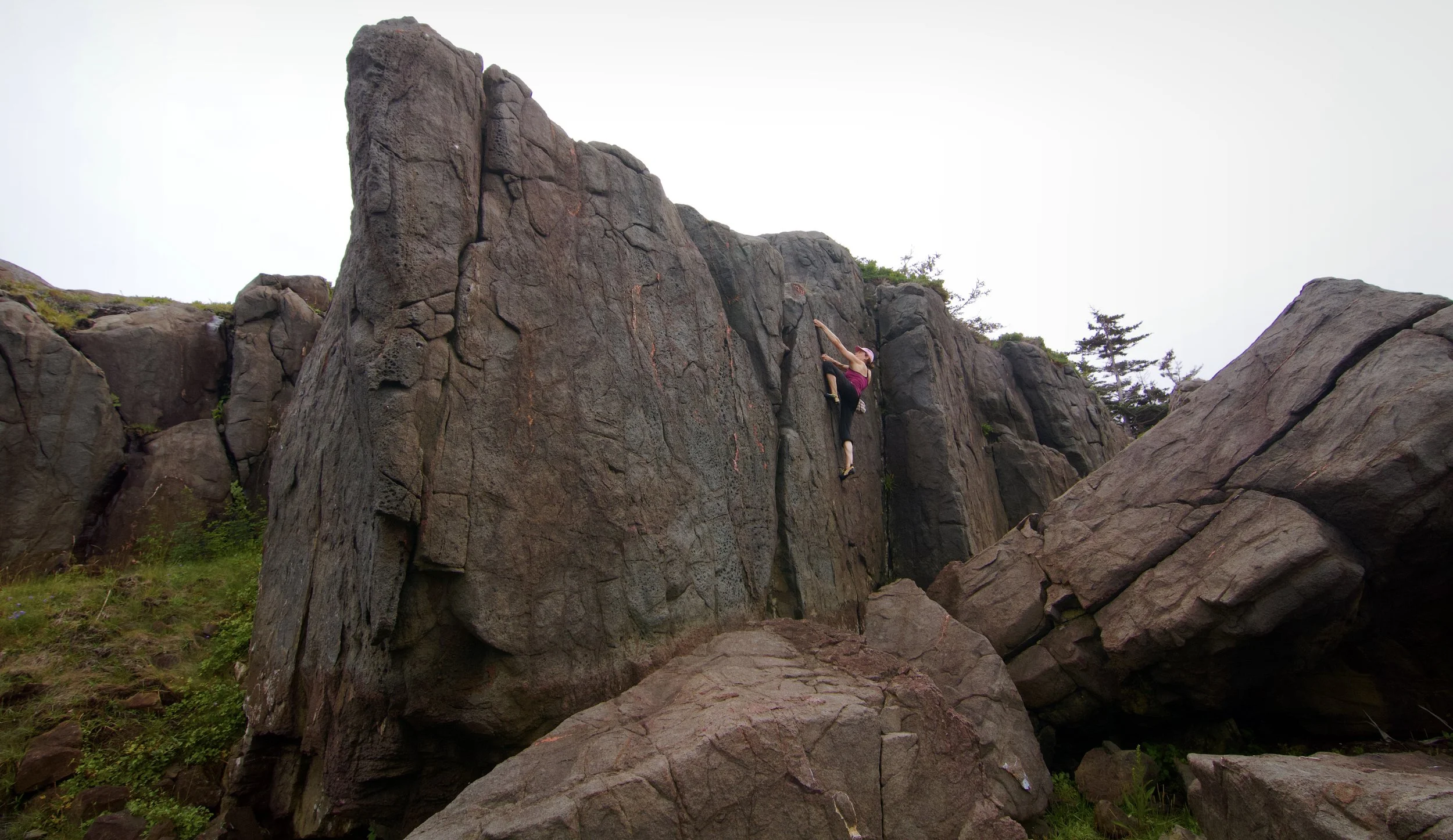 Bouldering Digby Neck