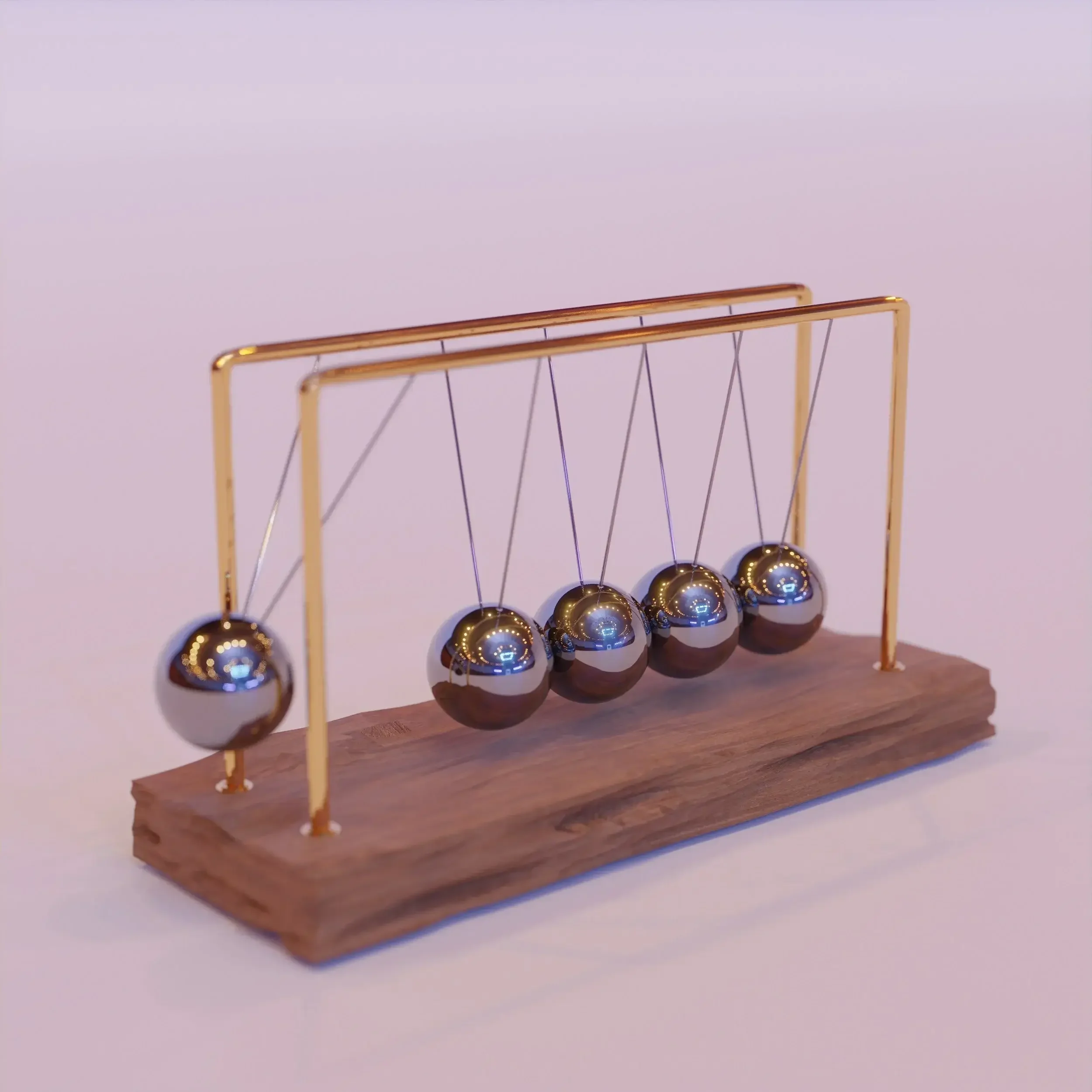 Image of a Newton’s Cradle - balls knocking into each other. It represents how one event can have an impact on other parts of our lives - like trauma does with intimacy. 90274 | 90277 | 90015