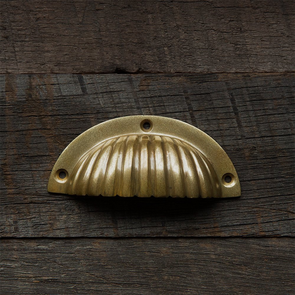 Fanned Cup Handle — Ottone Hardware