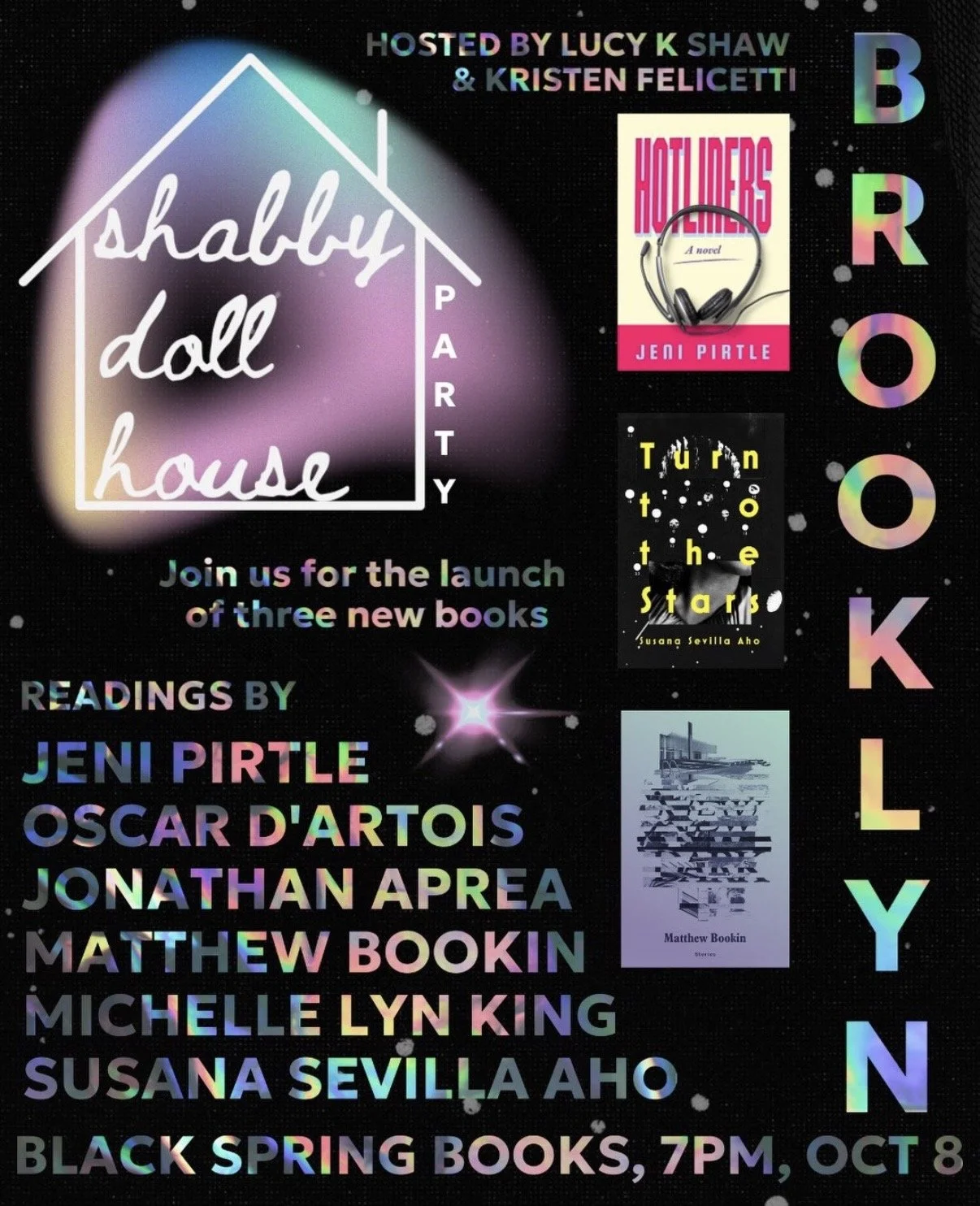 SHABBY DOLL HOUSE BOOK PARTY