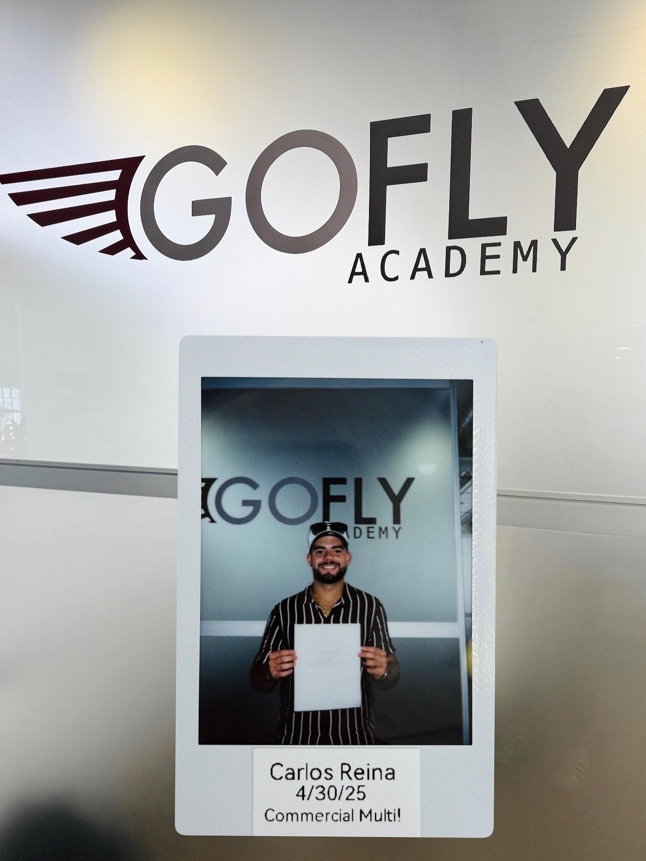 🎉 Big congratulations to Carlos for passing his Multi-Engine Checkride! 🛩️🔥
After weeks of dedication, discipline, and countless hours of focused training, Carlos has officially earned his Multi-Engine Rating, and we couldn’t be more proud!