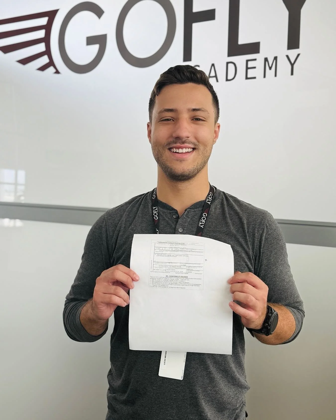 🎉 Huge congratulations to Lucas Mesquita on passing his IFR Checkride! ✈️ Your focus, dedication, and skill have paid off &mdash; you&rsquo;re officially ready to navigate the skies by instruments, rain or shine. 🌦️ Way to go, Lucas!

Interested in