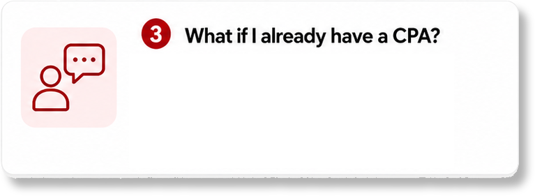 What if I already have a CPA?