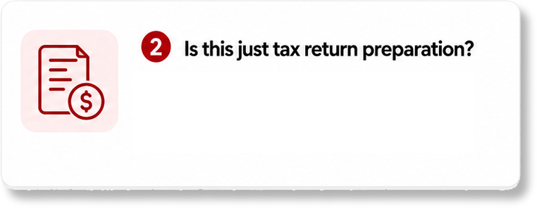 Is this just tax return preparation?