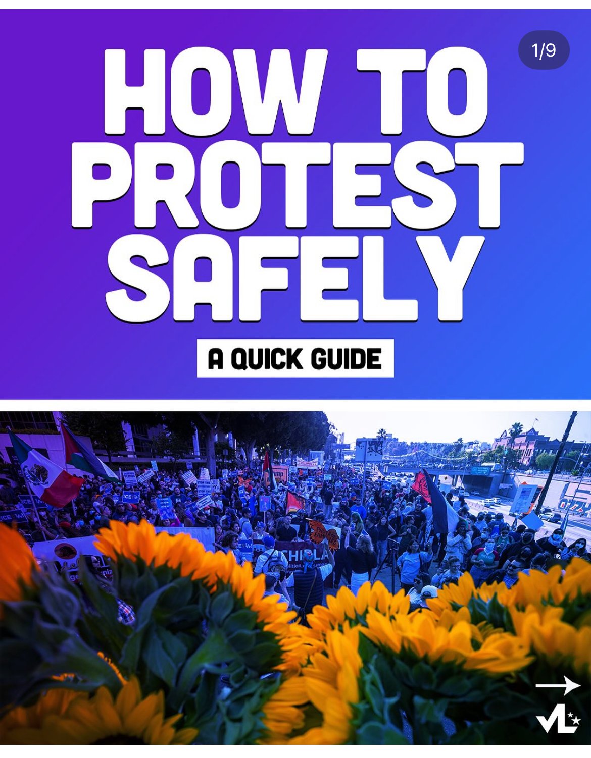 ✊🏽Protesting is powerful&mdash;but safety comes first. Educate yourself and know what to do before and during a protest. Protect yourself and others so the movement stays strong.

Can&rsquo;t protest? There are still ways to help like calling your m