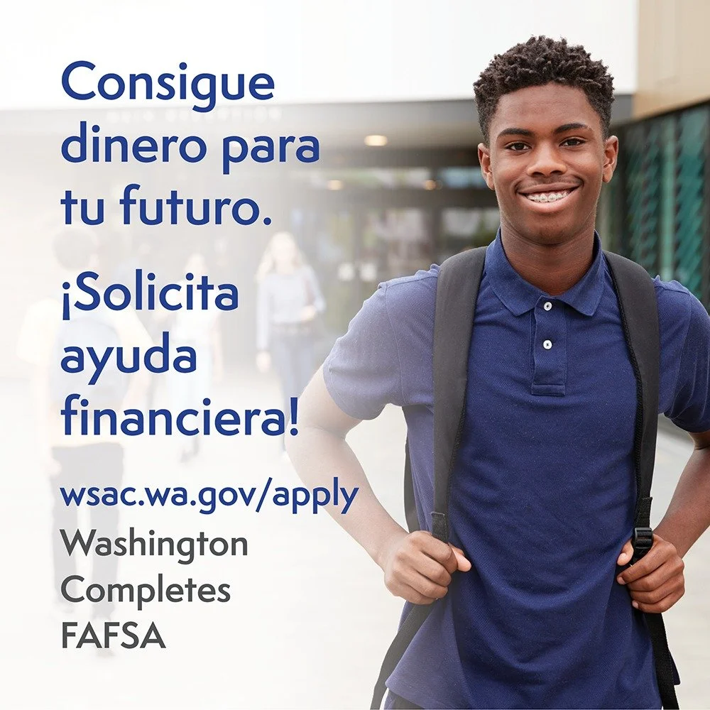 💻Washington has excellent educational opportunities. The first step to accessing them is to apply for financial aid: wsac.wa.gov/apply

Your Future, Funded is designed to build momentum going into high school graduation. Together, we can ensure ever