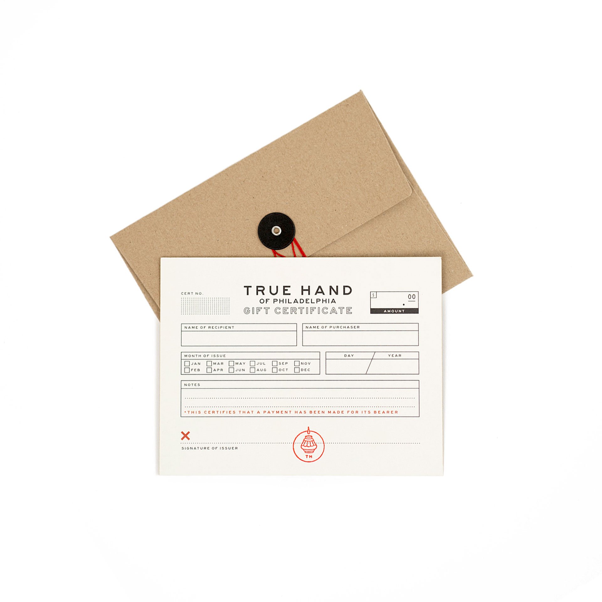 Gift Certificate
