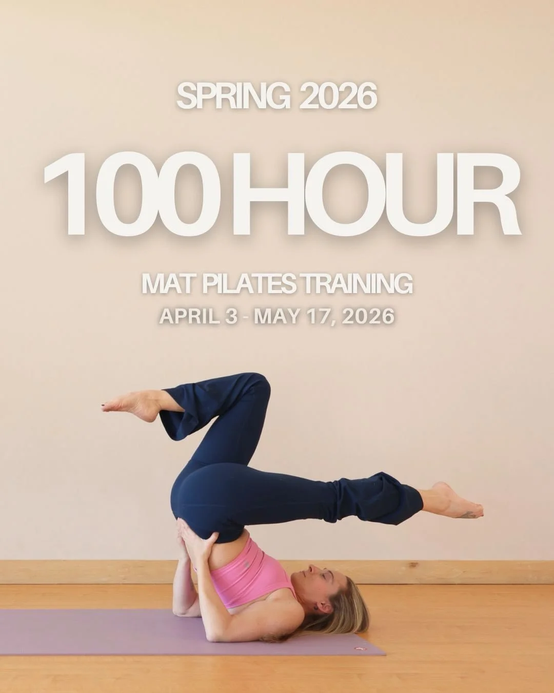 🤍 100hr Mat Pilates Teacher Training 🤍
Led by @xandersmithpilates 
April 3 - May 17, 2026

This immersive training is built for depth - giving you the space to study, understand, and truly integrate with the practice of Pilates. Through the trainin