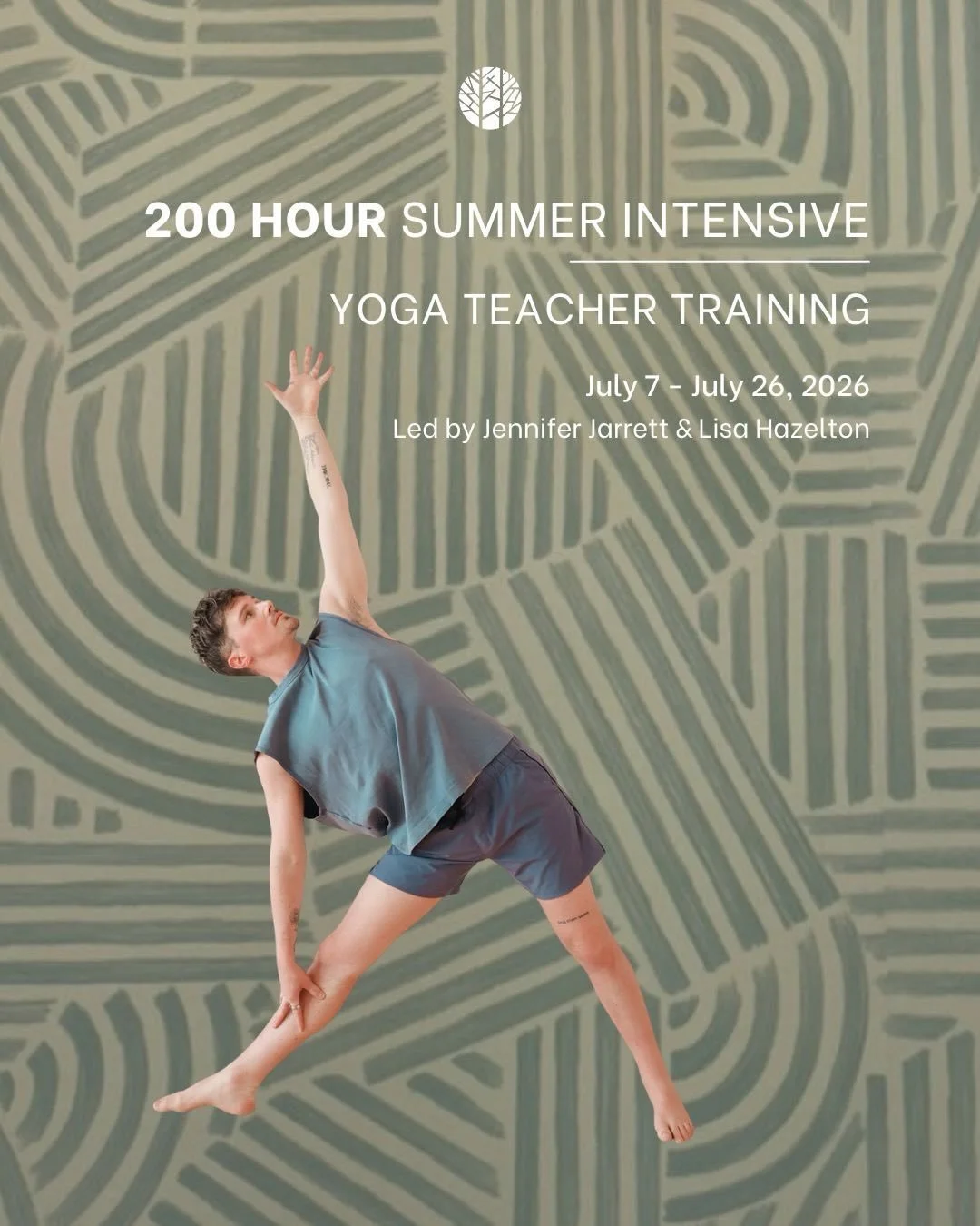 200hr Summer Intensive Yoga Teacher Training
July 7- July 26, 2026
Led by @jenniferelanejarrett &amp; @lisahazelton 

The River Yoga&rsquo;s 20 day hybrid (Online &amp; In-Studio) 200 Hour Intensive Yoga Teacher Training explores the history, philoso
