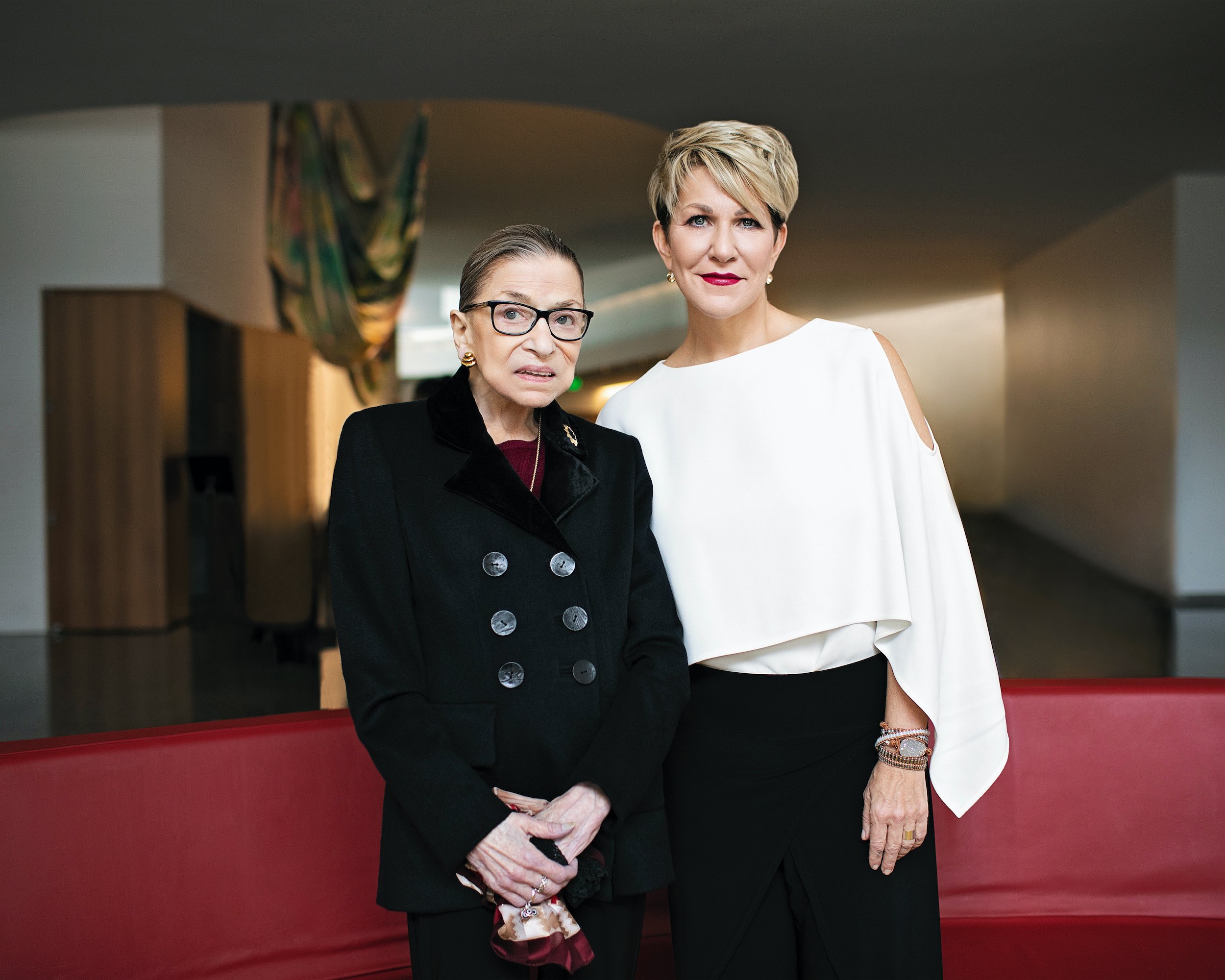 SUPREME COURT JUSTICE RUTH BADER GINSBURG &  HER DEAR FRIEND, JOYCE DIDONATO, MULTI-GRAMMY AWARD WINNING MEZZO SOPRANO & Activist. AT THE KENNEDY CENTER