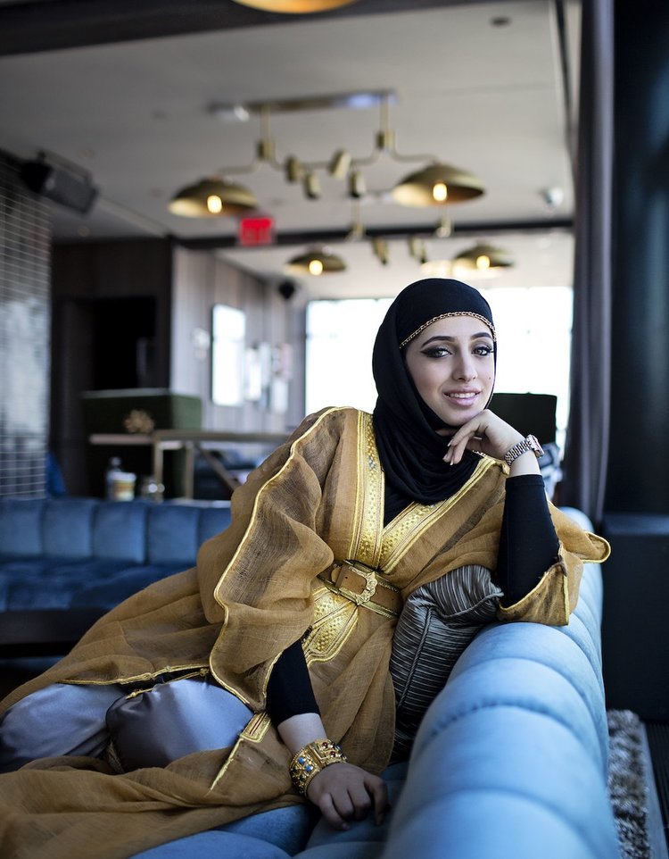KHADAJA ABU HALIQA. FASHION DESIGNER