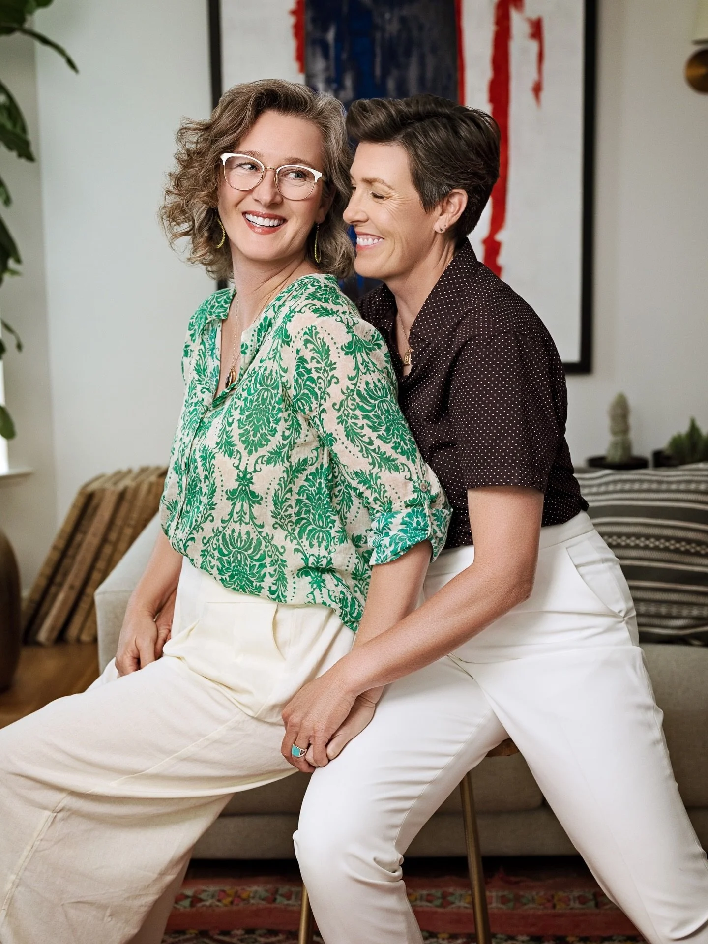 I can hardly stand it! I&rsquo;ve got a crush on these two Valentines!! 
.
So much love, respect, and joy surrounds them both&mdash;It must be because they share that gorgeous energy with their commmunitty, friends, and family every day! ❤️❤️❤️ @aman