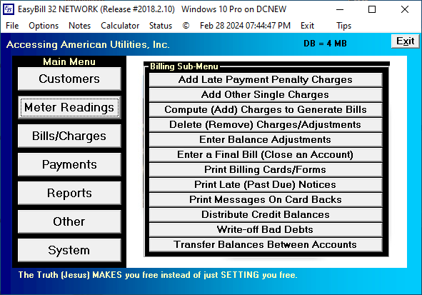 EASYBILL 32 Easy Bill Now