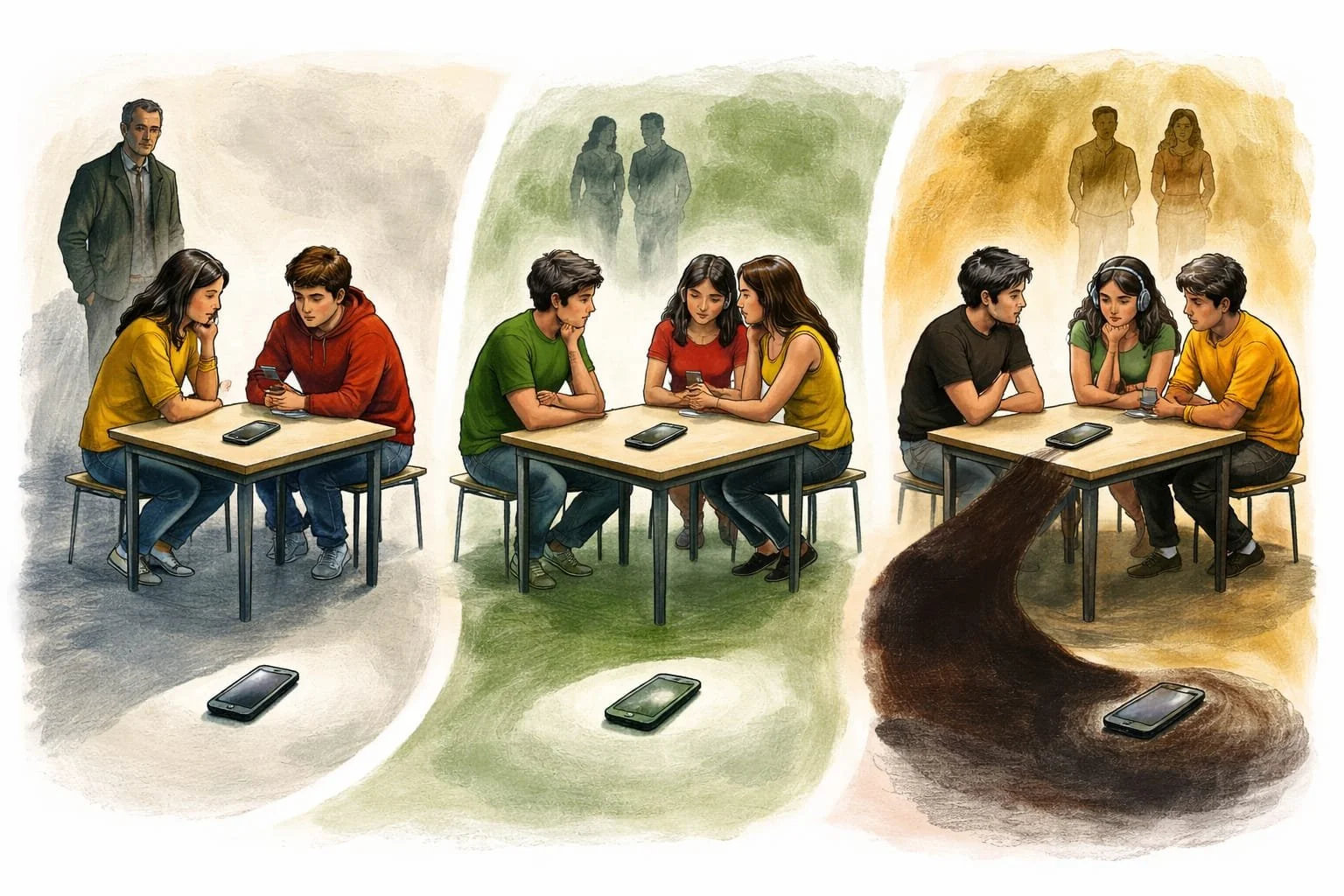 Redes sociais, infância e Estado: três países, três respostas