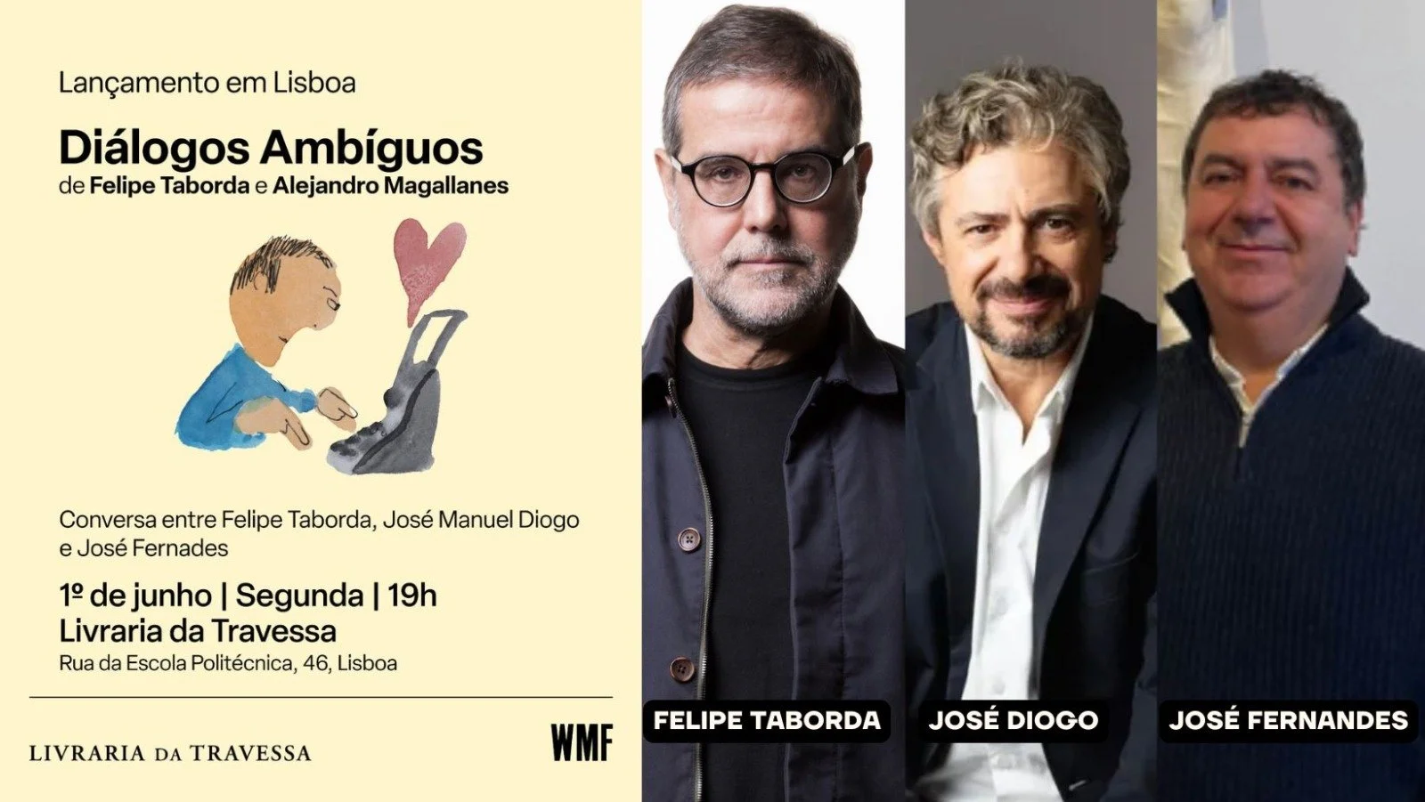 Diálogos Ambíguos chega a Lisboa