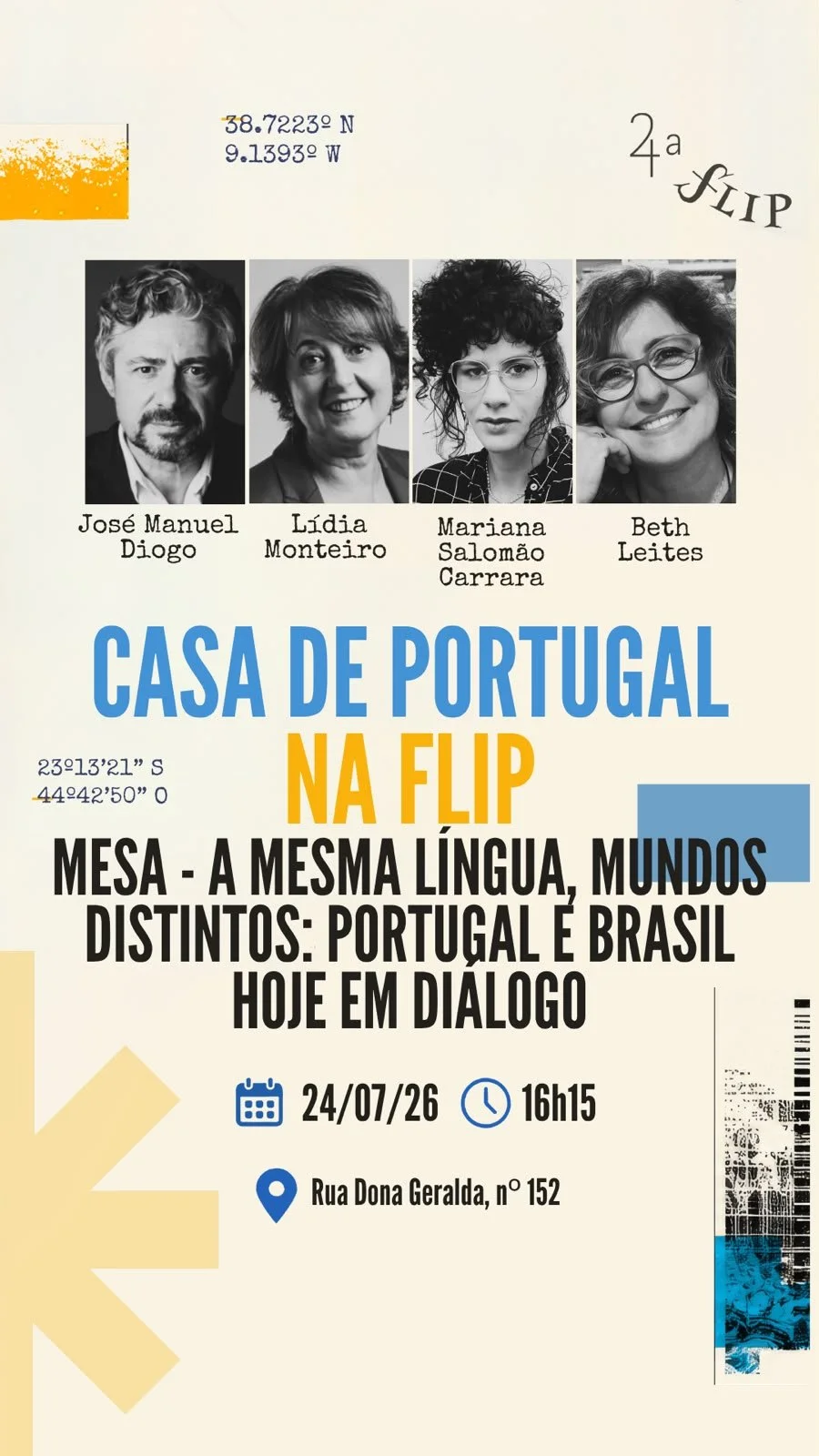 Mesa - A mesma língua, mundos distintos: Portugal e Brasil hoje em diálogo