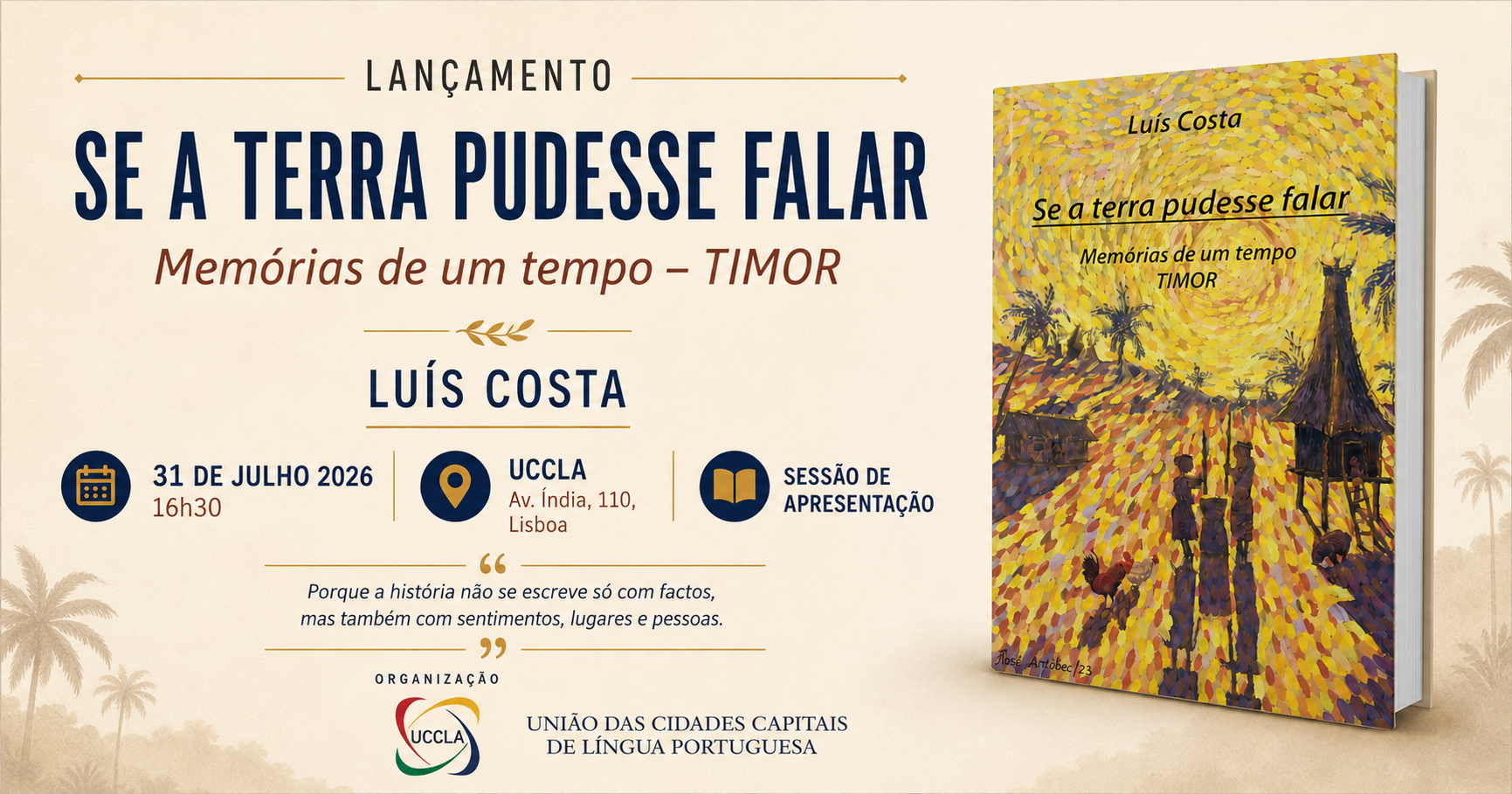 UCCLA lança memórias de Timor