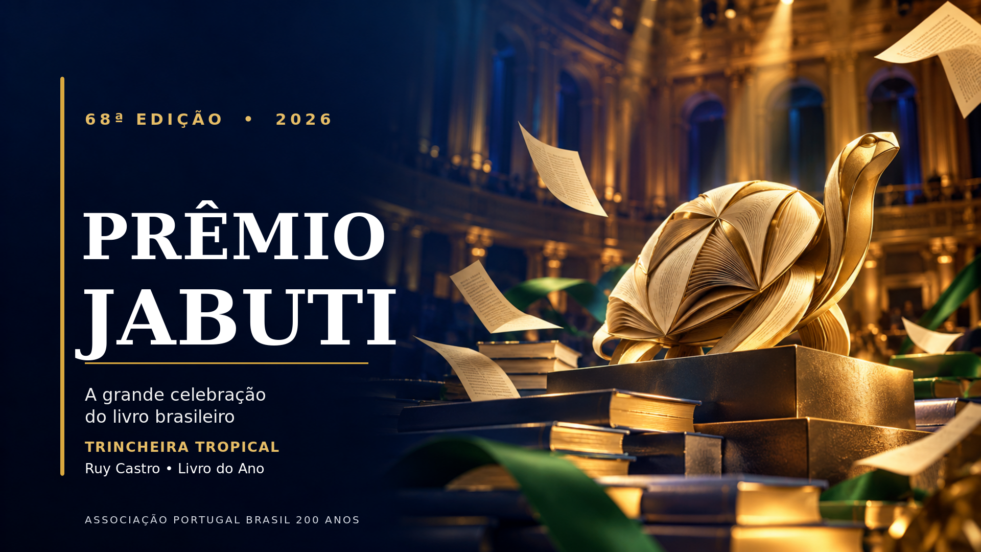 Ruy Castro vence Livro do Ano