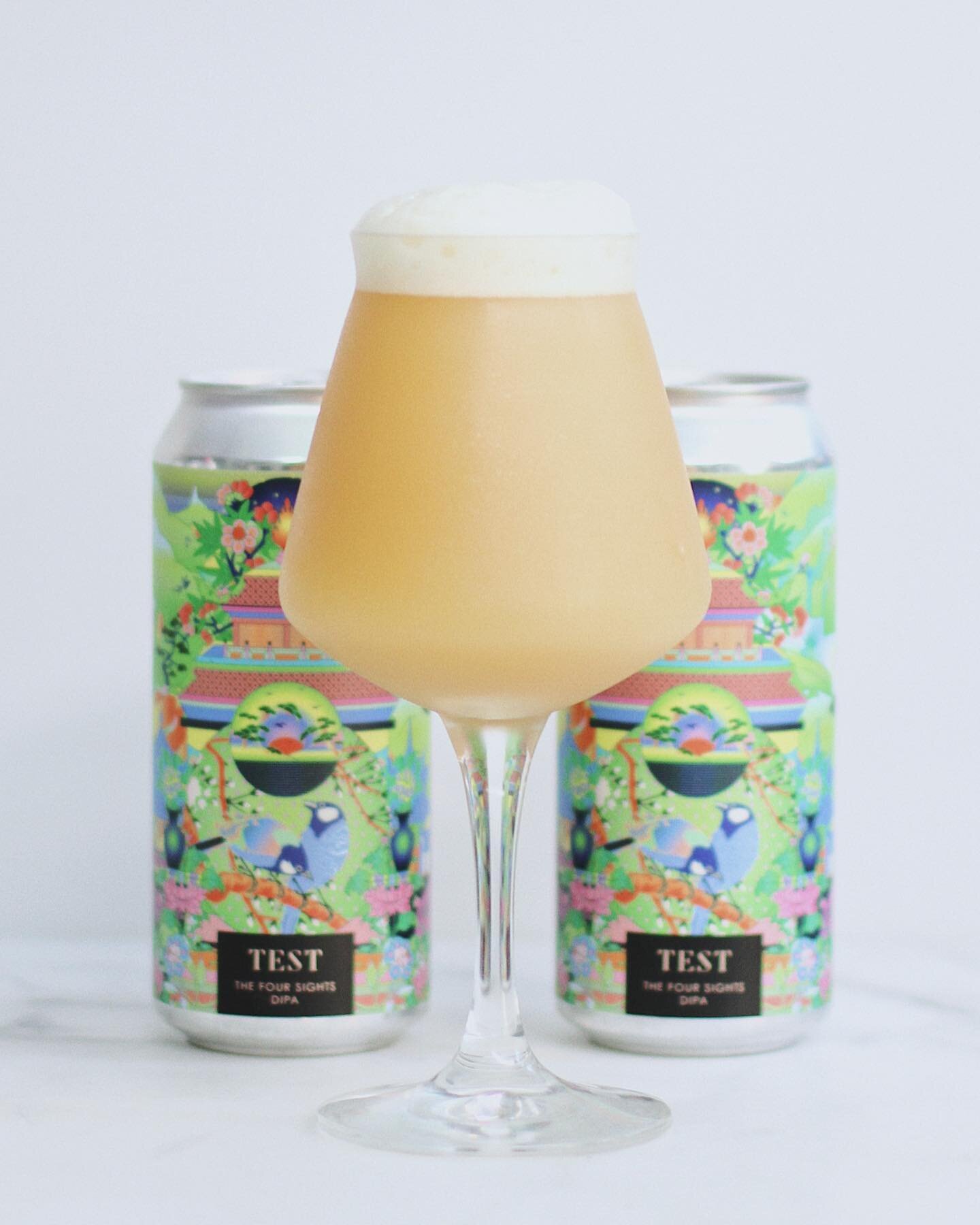 🚨Special Beer Release this weekend with our dear friends @thetestbrewery 

From Test Brewery:
&ldquo;Be able to snag THE FOUR SIGHTS // Double IPA [8%] brewed with barley, wheat and oats / hopped with Citra, Vic Secret and Azacca ($20/4-pack) 

&mda
