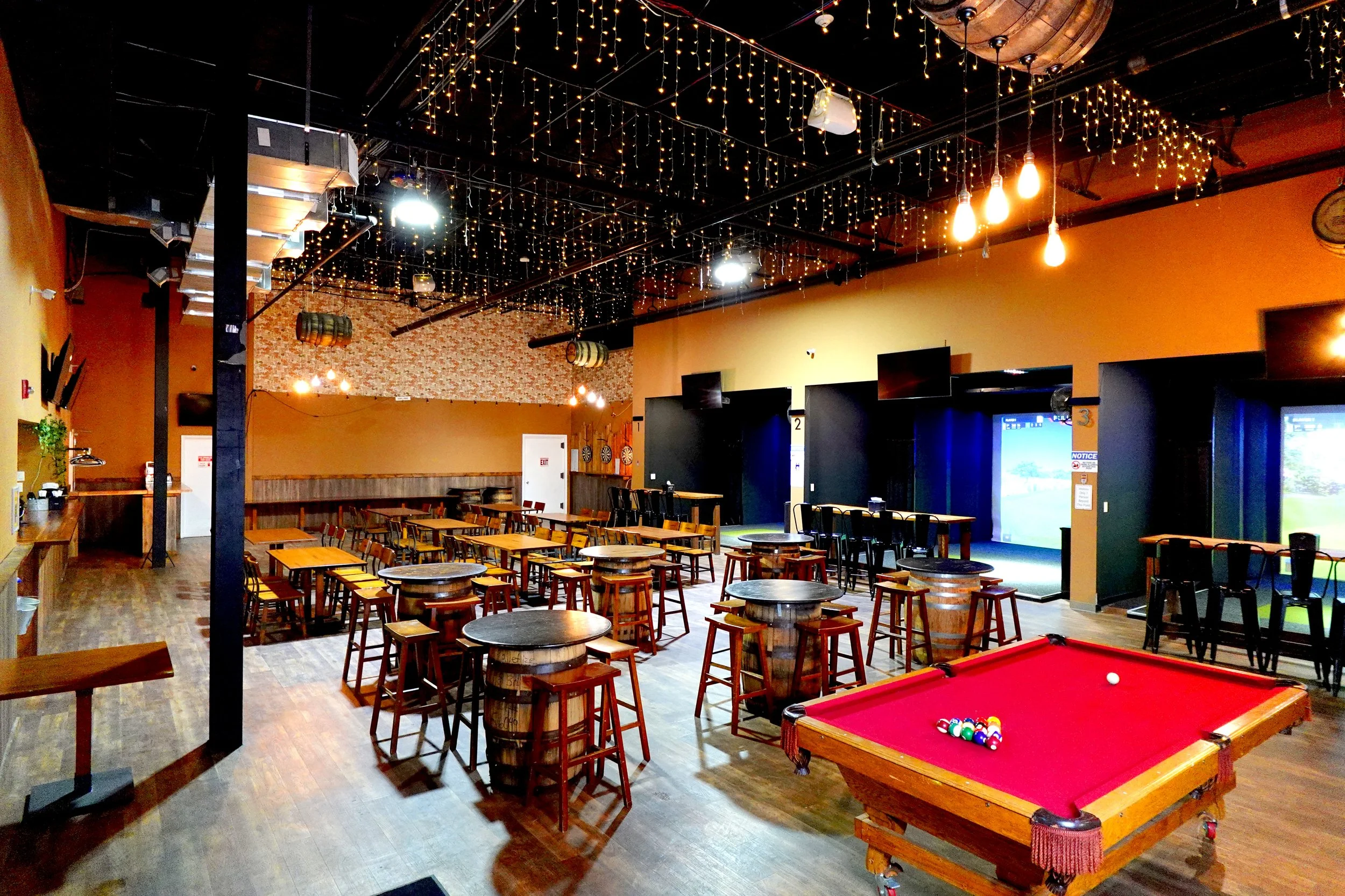 Spacious ballroom event space on Long Island NY with wide-open floor plan and bay views